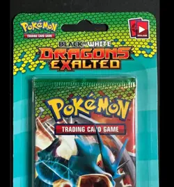 Dragons Exalted Pokemon Sealed Blister Pack Gyarados Black & White Booster Pack - Image 4