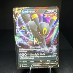 Umbreon V 094/203 Evolving Skies Full Art Ultra Rare Holo Pokemon TCG MINT - Image 1