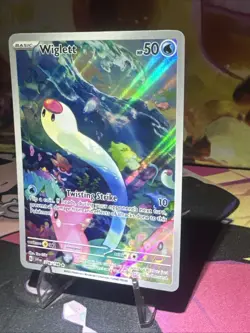 Wiglett #206 Pokemon Scarlet & Violet Base 2023 Special Illustration NM - Holo - Image 2