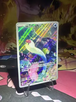 Wiglett #206 Pokemon Scarlet & Violet Base 2023 Special Illustration NM - Holo - Image 3