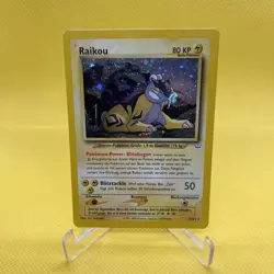 Raikou 13/64 Neo Revelation Holofoil German HP+ Unlmited Pokemon TCG - Image 1