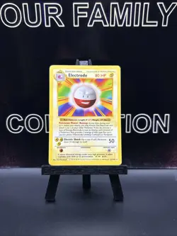 Electrode 21/102 Shadowless Base Set Regular Rare 1999 WOTC Pokemon TCG MP - Image 1