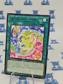 Trickstar Fusion - 1st - SAST-EN059 - NM - Rare Yu-Gi-Oh! - Image 1