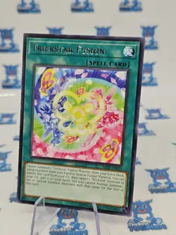 Trickstar Fusion - 1st - SAST-EN059 - NM - Rare Yu-Gi-Oh! - Image 2