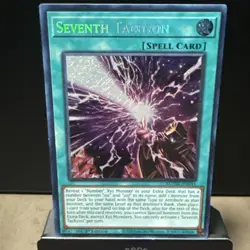 Yugioh Seventh Tachyon MZTM-EN016 Secret Rare 1st Ed NM - Image 1