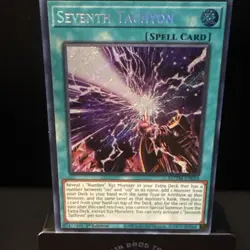 Yugioh Seventh Tachyon MZTM-EN016 Secret Rare 1st Ed NM - Image 2
