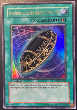 Yu-Gi-Oh DP03-DE026 Begrabnis aus einer anderen Dimension 1 Auflage ULTRA RARE 2 - Image 1