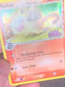 Mankey 70/110 Reverse Holo - ex Holon Phantoms Pokemon Card - LP - Image 2