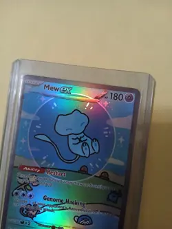 Pokemon TCG Bubble Mew EX Paldean Fates Illustration Rare Card 232/091 - Image 5