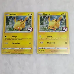 Pikachu Raichu Pichu Pokemon Card! Holo/Reverse Holo Rare EX VMAX Full Art Cards - Image 2