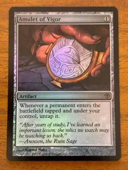 Amulet of Vigor - MTG - FOIL - 123/145 - Image 1