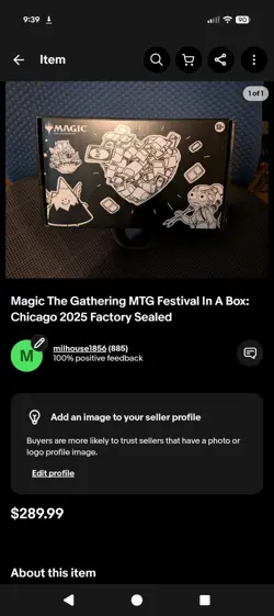 Magic The Gathering MTG Festival In A Box: Chicago 2025 Factory Sealed #2 - Image 1
