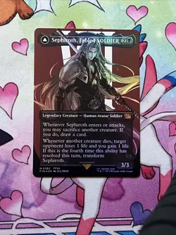 Sephiroth, Fabled SOLDIER (0382) (Borderless) Final Fantasy Foil - Image 1