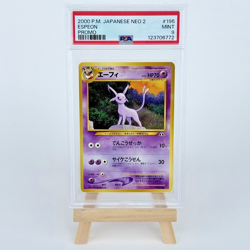 Pokemon - PSA 9 - Espeon No. 196 Neo Premium File 2 Japanese Promo 2000 - Image 1