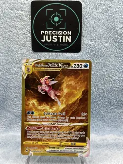 Pokemon TCG Origin Forme Palkia Vstar GG67/GG70 Gold Secret Rare Full Art Holo - Image 1