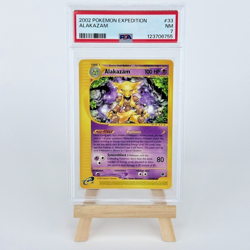 ALAKAZAM - PSA NM 7 - 2002 POKEMON EXPEDITION #33 33/165 (NON HOLO) - Image 1