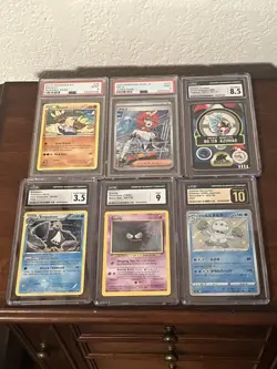 Lot Of 6 Pokemon Slabs - Image 1