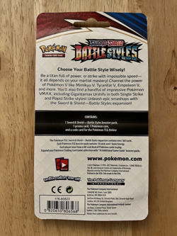 Pokemon Blister Booster Pack CHARMANDER HOLO Promo & COIN Battle Styles SEALED - Image 2