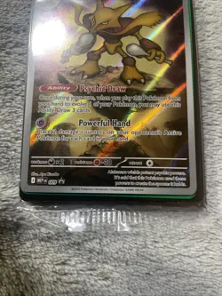 Alakazam #9 Black Star Promo - Pokemon Mega Evolutions - Sealed - Image 2