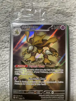 Alakazam #9 Black Star Promo - Pokemon Mega Evolutions - Sealed - Image 3