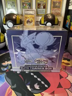 Pokemon Center Chilling Reign ETB Ice Rider Calyrex - PC Exclusive Sealed - Image 1