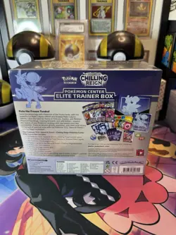 Pokemon Center Chilling Reign ETB Ice Rider Calyrex - PC Exclusive Sealed - Image 3