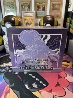 Pokemon Center Chilling Reign ETB Shadow Rider Calyrex - PC Exclusive Sealed - Image 1