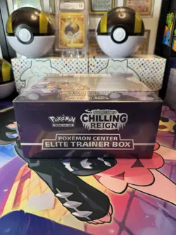 Pokemon Center Chilling Reign ETB Shadow Rider Calyrex - PC Exclusive Sealed - Image 5