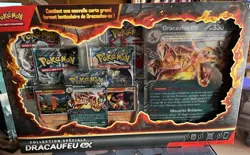 Pokemon Coffret Dracaufeu Ex Collection Speciale FR Scelle Dechirure A Droite - Image 1