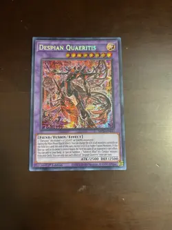 Yu-Gi-Oh! TCG Despian Quaeritis MP22-EN141 Prismatic Secret Rare 1st Edition - Image 1