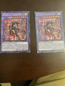 Yu-Gi-Oh! TCG Despian Quaeritis MP22-EN141 Prismatic Secret Rare 1st Edition - Image 2