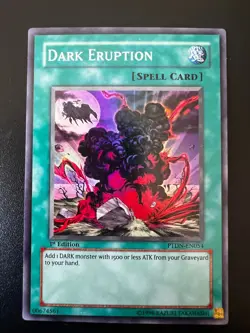 Dark Eruption PTDN-EN054 Super Rare 1st Edition Near Mint Yugioh - Image 1