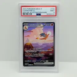 CARTA POKEMON CARD CHARIZARD EX 199/165 - 2023 - MEW 151 - ITA - PSA 9 - - Image 1