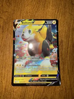 NM Boltund V SWSH219 Promo Sword & Shield Pokemon card English Rare - Image 1
