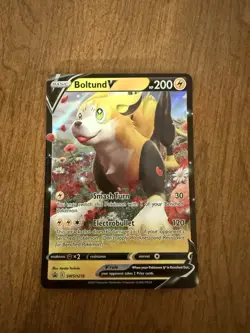 NM Boltund V SWSH219 Promo Sword & Shield Pokemon card English Rare - Image 2