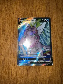 NM/LP Origin Forme Palkia V SWSH253 Full Art Sword & Shield Pokemon card English - Image 1
