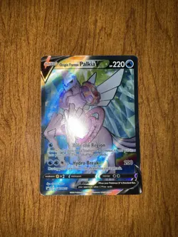 NM/LP Origin Forme Palkia V SWSH253 Full Art Sword & Shield Pokemon card English - Image 3