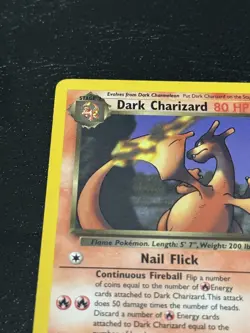 Pokemon Dark Charizard 21/82 Non-Holo Card Team Rockets Series - Image 2