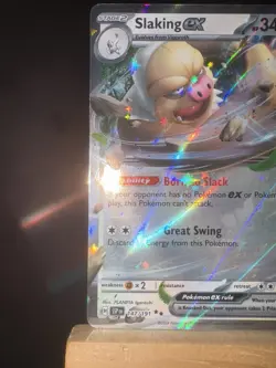 SLAKING EX - 147/191 Surging Sparks NM - Double Rare - Pokemon TCG Card - Image 5