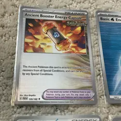 Lot of (8) Pokemon All Holo Energy Cards NM/M Sleeved Never Played TCG NM - Image 2