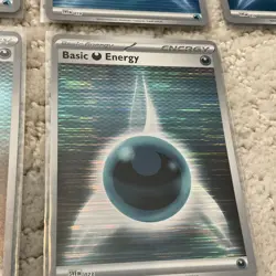 Lot of (8) Pokemon All Holo Energy Cards NM/M Sleeved Never Played TCG NM - Image 4