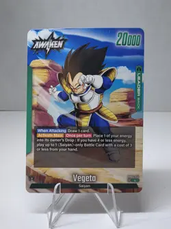 DBS Dragon Ball Fusion World FB04-051 Vegeta Leader Card - Image 1