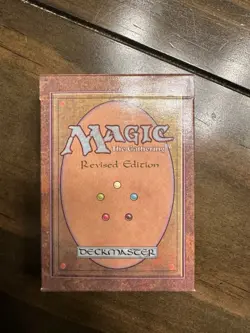 MTG Revised Starter Deck Box Magic the Gathering Empty Deck - Image 1