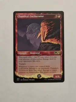 Chandra's Incinerator - Showcase - Core 2021 - Near Mint - MTG - Image 1