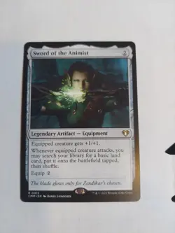 Sword of the Animist Commander Masters Regular - Image 1