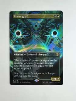 Cosmogoyf (Borderless) FOIL R Edge of Eternities 313 Near Mint - Image 1