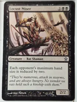 Locust Miser - Saviors of Kamigawa - Magic the Gathering MTG Nice! - Image 1