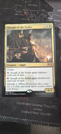 MtG Seraph of the Scales Promo - Image 1