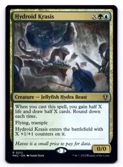 Hydroid Krasis NM Commander: Murders at Karlov Manor 0212 MTG Regular - Image 1