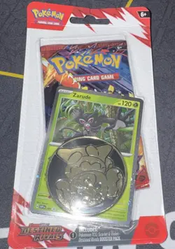 Pokemon;Scarlet & Violet Destined Rivals check-lane Blister Packs Lot Of 4 - Image 2